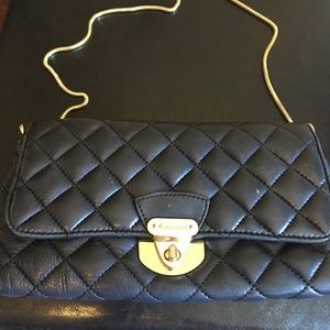 CALVIN KLEIN Quilted Leather Bag